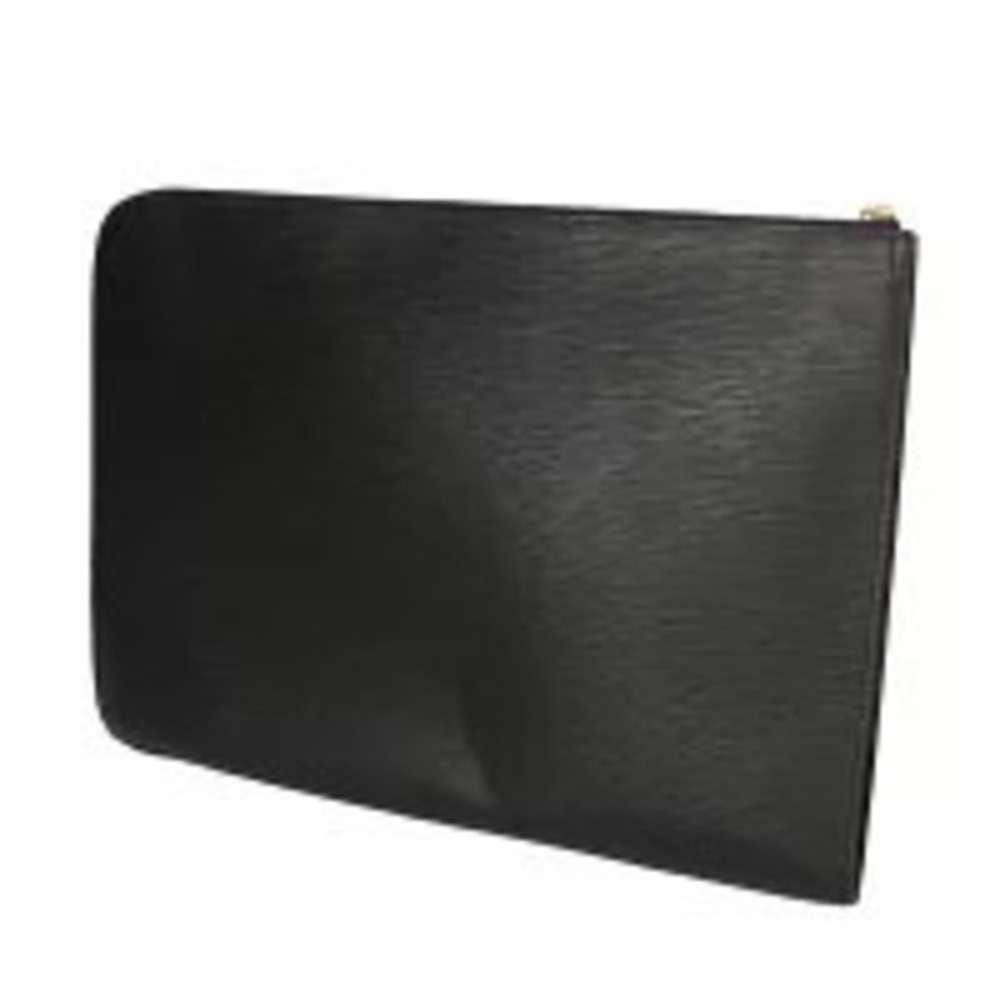 Louis Vuitton Clutch Noir Pochette Black Bag Documents Black